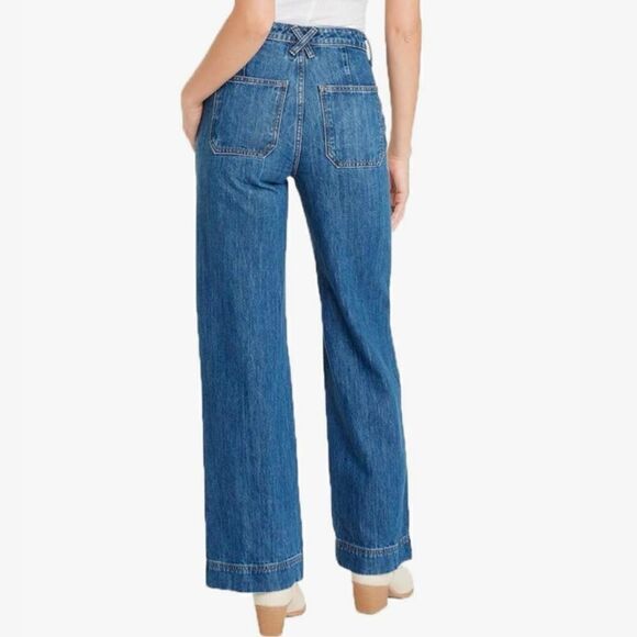 Universal Thread High Rise Wide Leg Jeans Sz 17L Long TALL - Picture 2 of 12